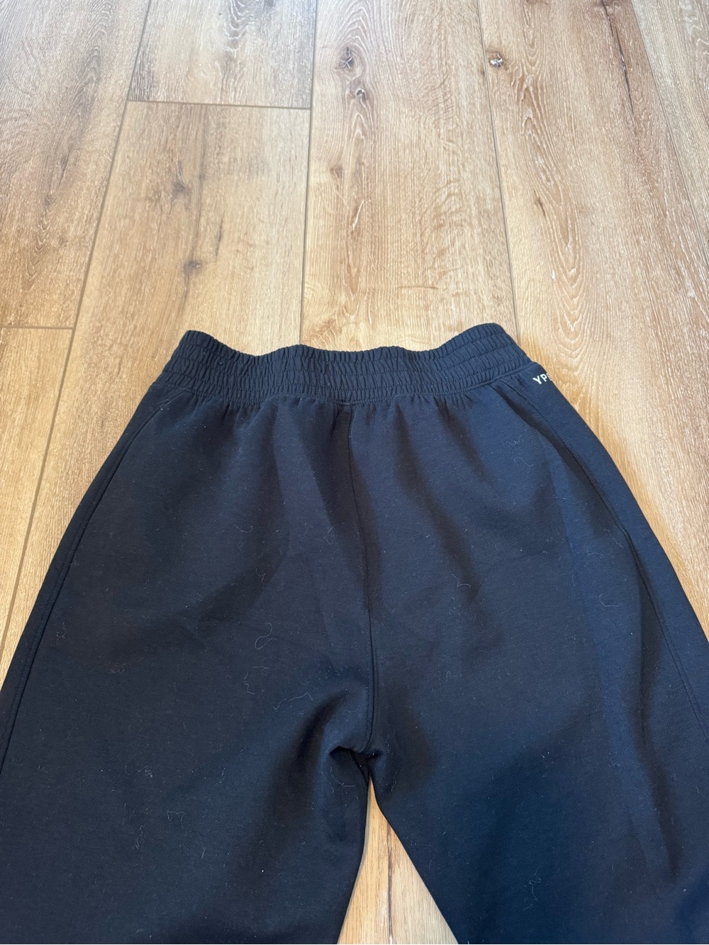 Black neoKNIT sweatpants joggers Abercrombie & Fitch YPB Women’s size Medium - Picture 3 of 8